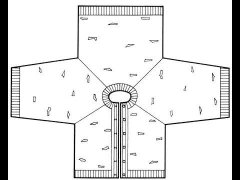 Как вязать кофту от горловины спицами