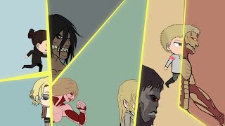 {FULL} Chibi Titan Transformation Season 1 -  Attack On Titan Animation