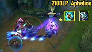 2100LP Aphelios: How to DOMINATING High Elo with Aphelios!