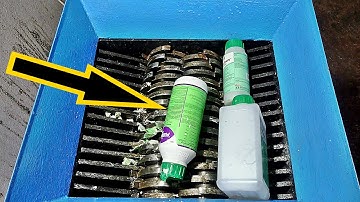 Shredding hard and soft things with shredder machine, oddly satisfying, ASMR sounds #70