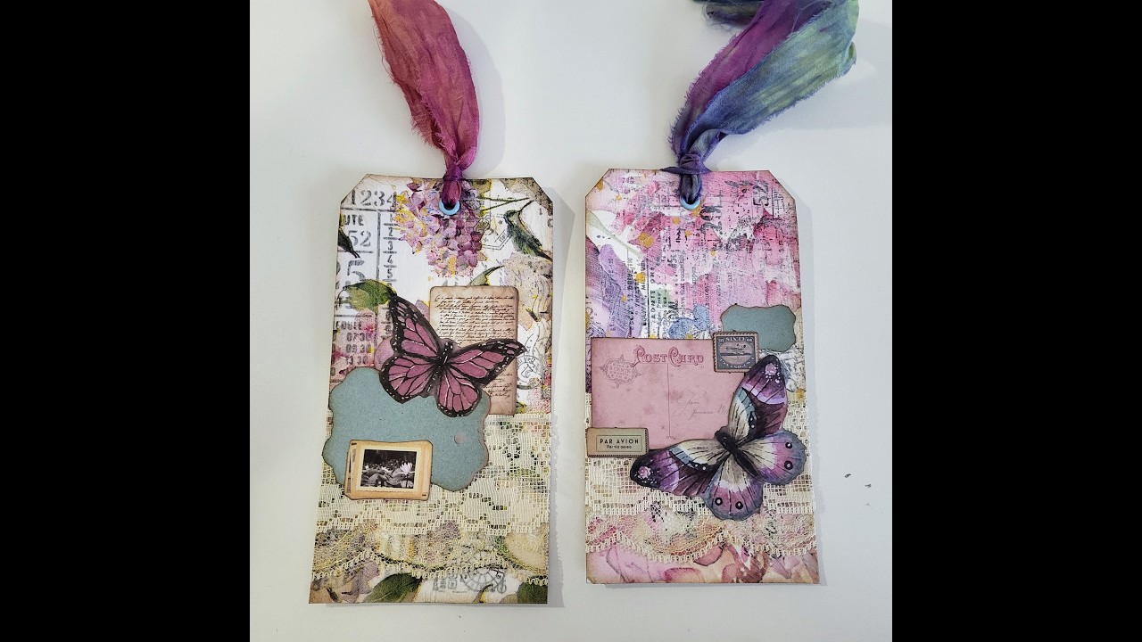 Napkin Collage Backgrounds