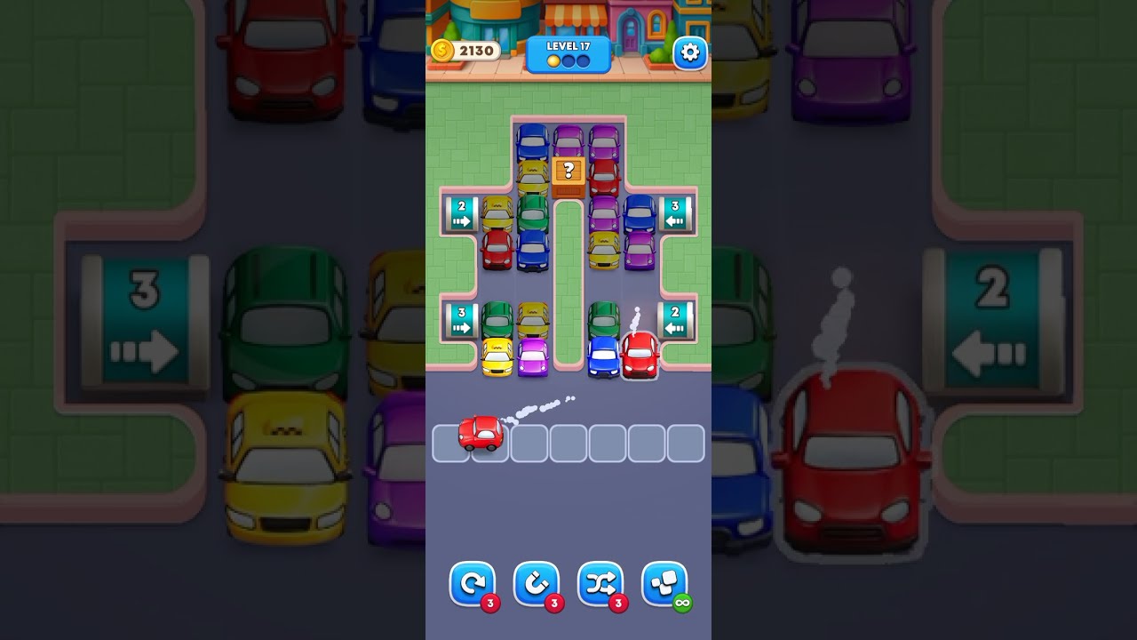Parking Sort Traffic Puzzle Gameplay Walkthrough Level 16-20