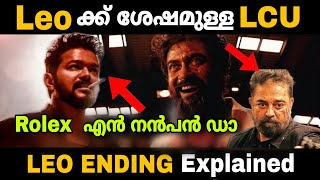 ലിയോയിൽ റോളക്സ് ഉണ്ടായിരുന്നു | LCU and LEO | Thalapathy Vijay | Lokesh | Movie Mania Malayalam