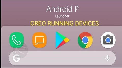 Android P Launcher | A Small Demo | Available Only for  Android Oreo Running Devices |