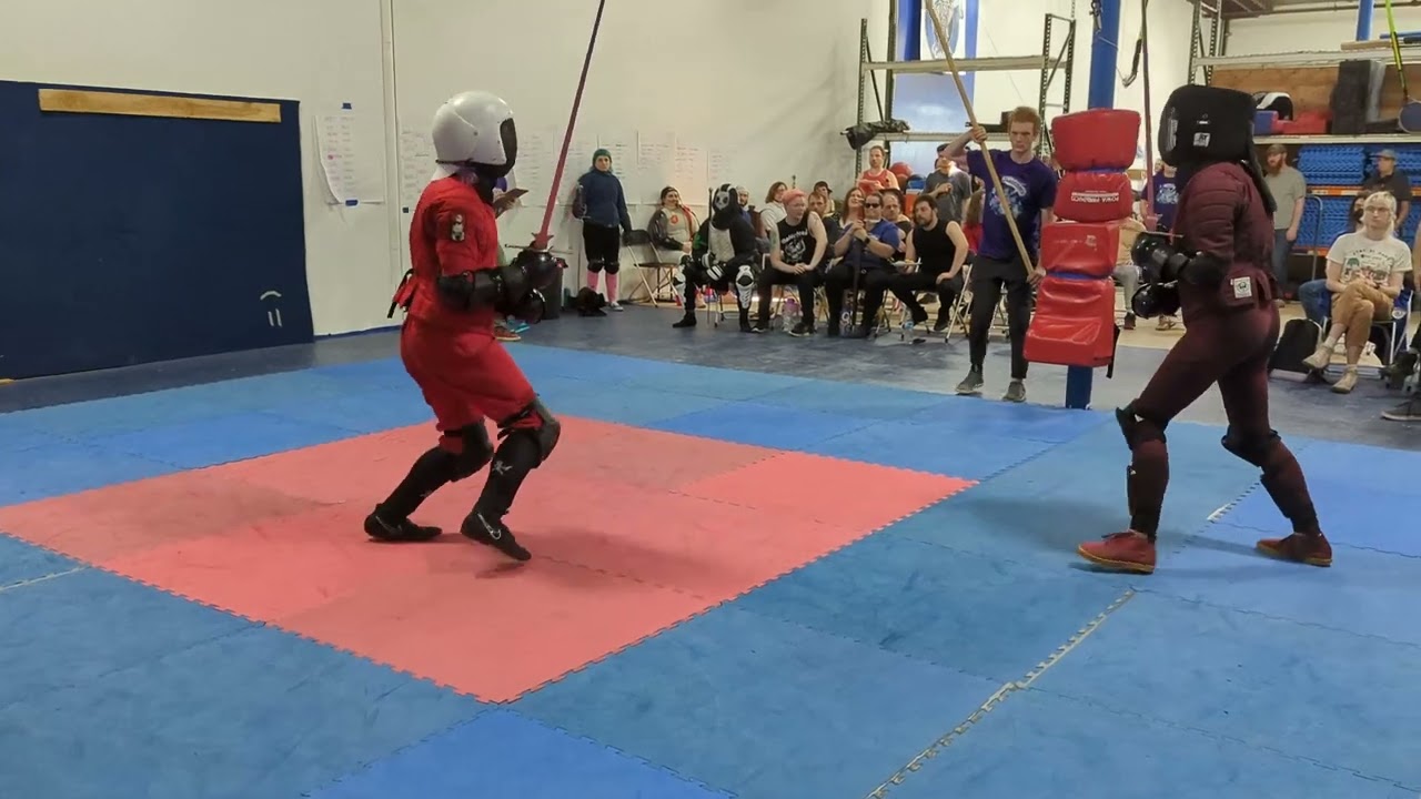 Swordsquatch 2024 WNBT Steel Longsword Pool A Match 8 -  Jae Easley vs Iris Garcia