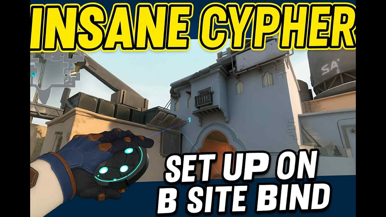 Bind B Site LOCKDOWN with Cypher | Insane Camera + Trap Placement