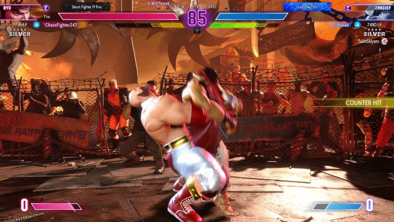 Sf5 Ryu Rage Street Fighter 6 Ryu VS Zangief rage quit - YouTube