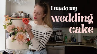 How I Made My Wedding Cake! (The Ups, the Downs and Everything in Between) by Made By Mily 12,849 views 1 year ago 17 minutes