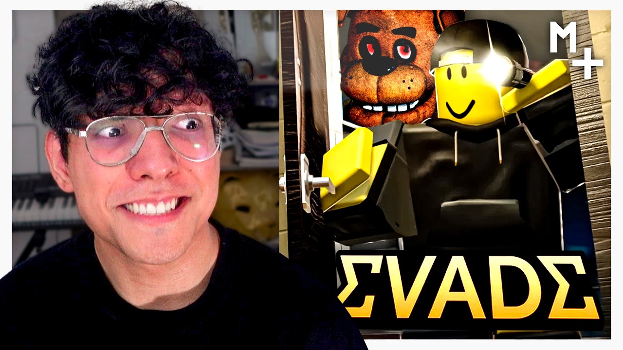 Magma Juega EVADE En ROBLOX Por Primera Vez 😨👁️