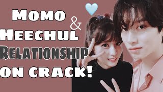 Momo and Heechul Relationship on CRACK! (They were very obvious)