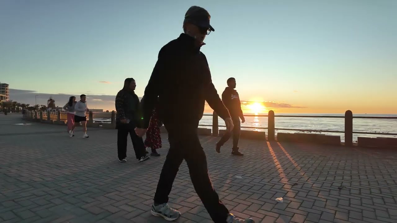 4K- Walking Tour of Greenpoint Park and the Sea Point Promenade, Cape Town