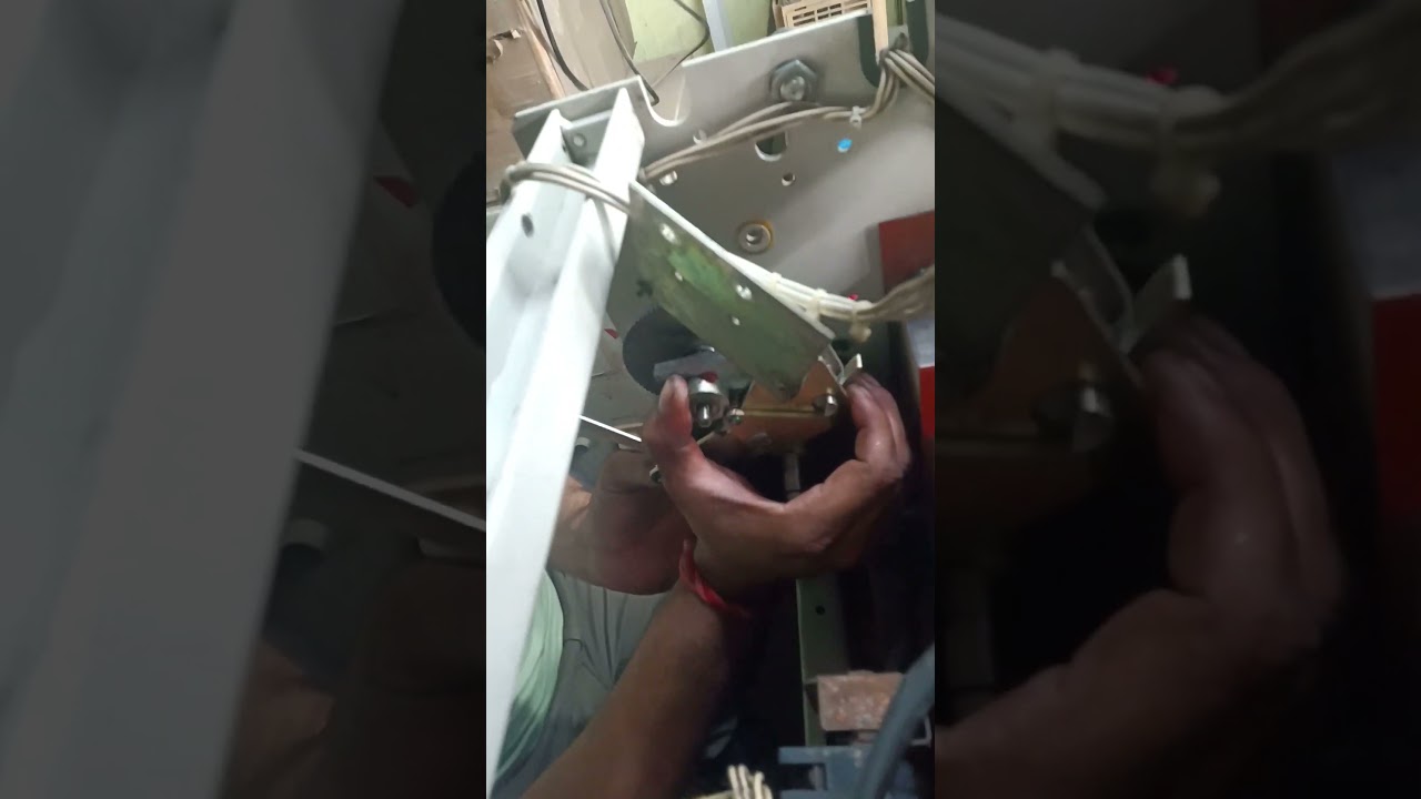 L&T ACB Breaker 800 Ampere mechanism Install 