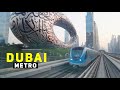 Dubai Metro to Expo 2020 Station 4K