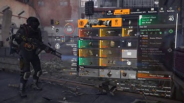 Division 2 Making a Predator Build without Predator