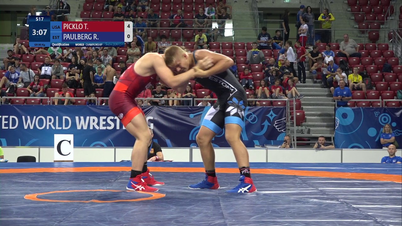 Qual. GR - 80 kg: T. PICKLO (USA) v. R. PAULBERG (EST)