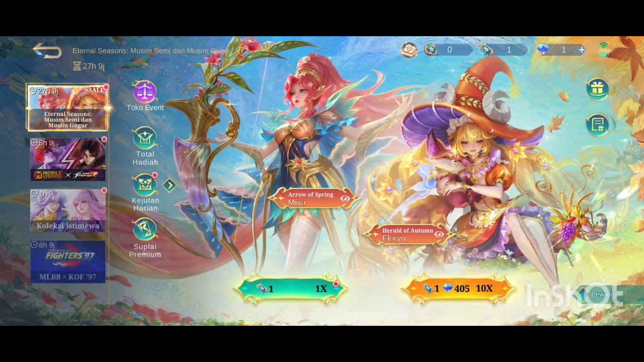 Review Gacha Tiket Gratis Fase Pertama Ronde Pertama Event Eternal Seasons Mobile Legends Bang Bang!