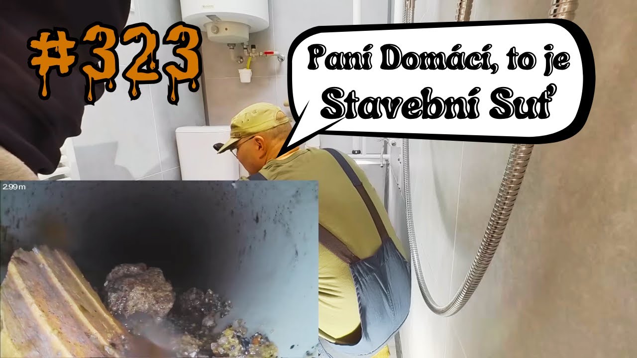 Paní Domácí, v tom Potrubí máte Polystyren a Stavební Suť | ČISTIČ ODPADU 