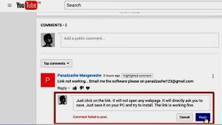 Solution: Comment Failed To Post in YouTube