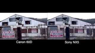 Canon-60D v Sony-NX5