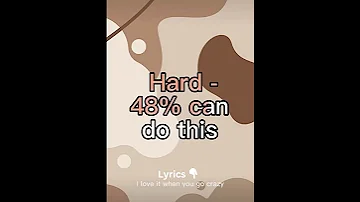 How Fast Can You Sing Tiktok Foryou Lyrics Sing 