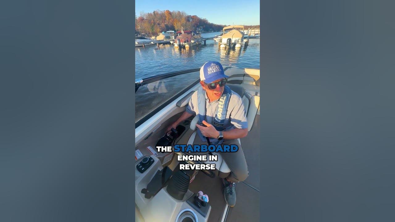 Reversing a Jet Boat Out of a Dock Slip: Bridge Marina Docking Tips #shorts Reversing a Jet Boat Out of a Dock Slip: Bridge Marina Docking Tips #shorts