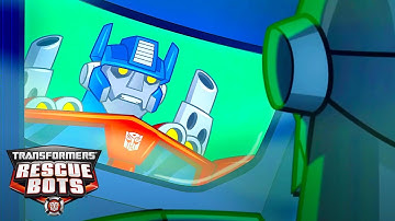 Optimus Prime llama! | Transformers: Rescue Bots | Animacion | Dibujos Animados de Niños