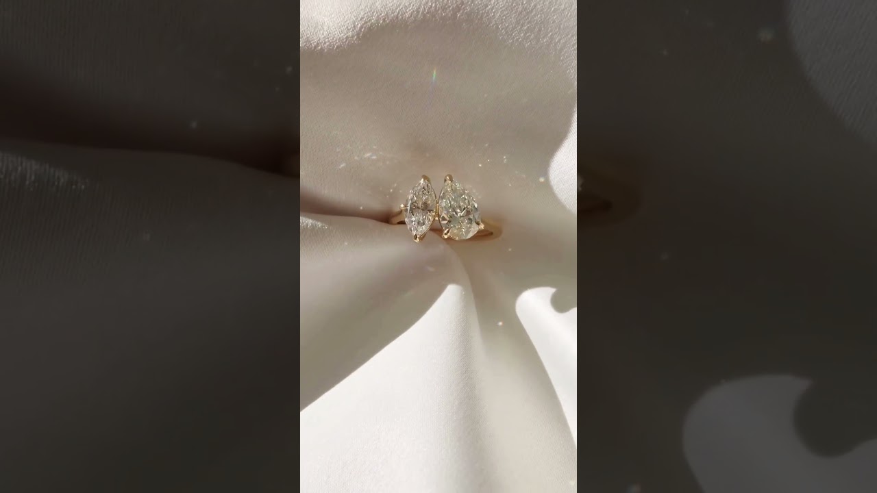 Two Stone Engagement Ring 