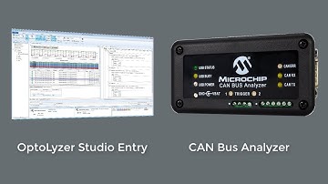 OptoLyzer® Studio Entry V1.5.1 with Microchip CAN BUS Analyzer