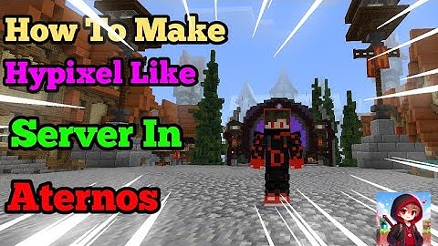 How To Make A Server Like Hypixel in Aternos  Part [1] Hindi