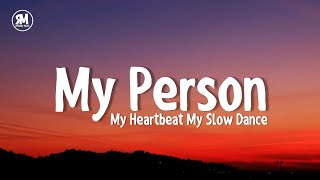 my person my heartbeat my slow dance - Spencer Crandall (lyrics) Resimi