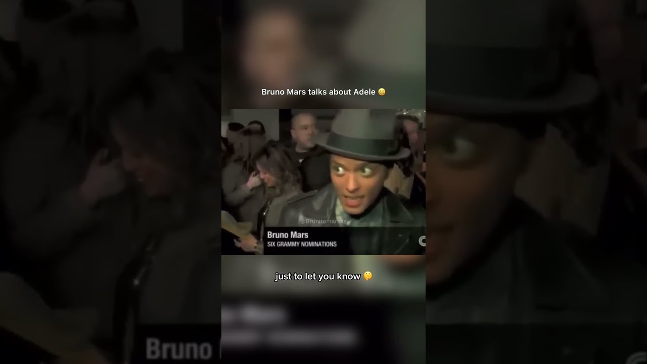  Brunomars Brunomarsmusic Adele Funny