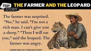 Learn English Through Story | The Farmer and the Leopard | Speak English | Practice English #story