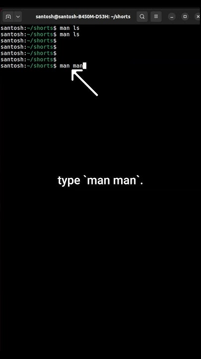 Learn Unix 'man' Command in 60 Seconds! | Unix Commands for Beginners ...