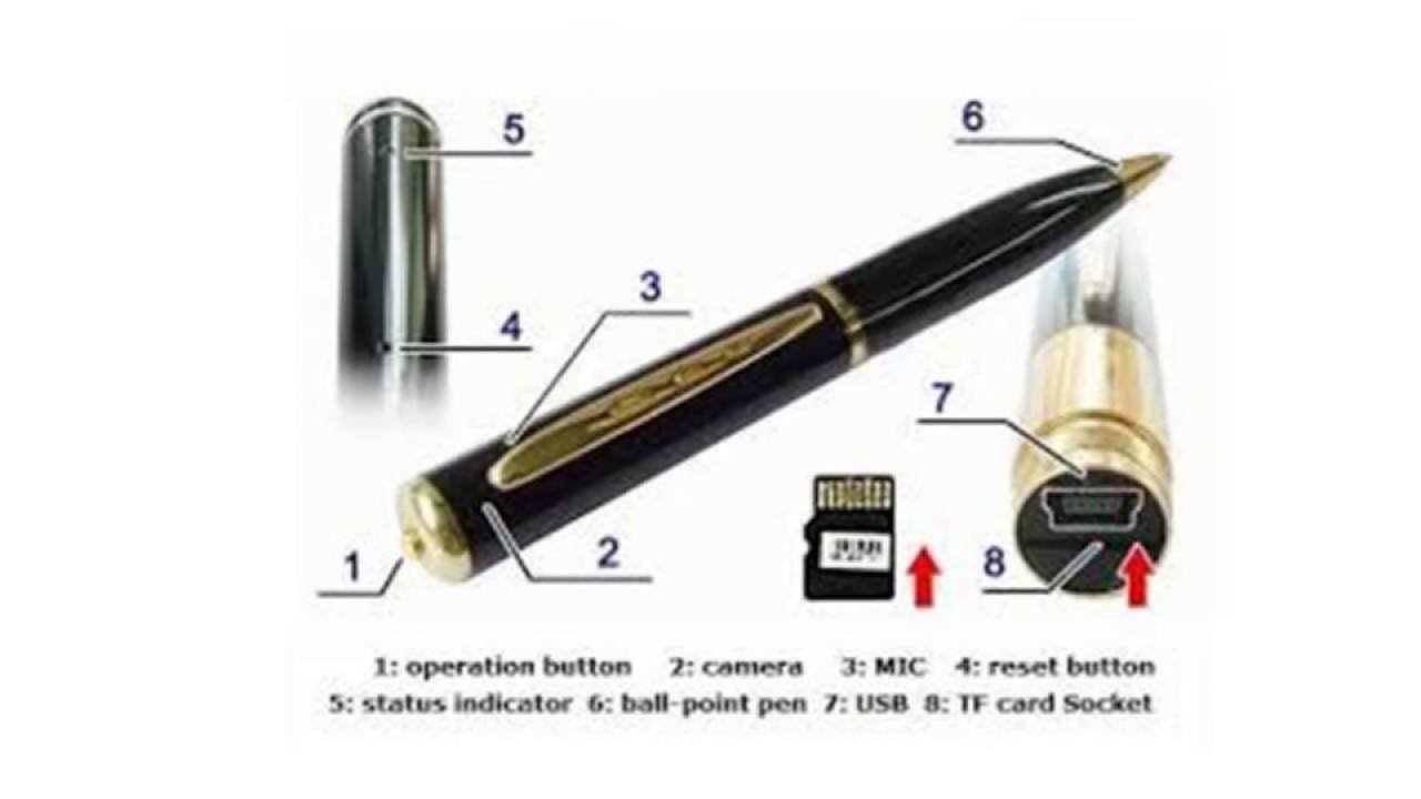 spy camera pen instructions / cara menggunakan spy camera pen - YouTube