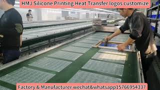 Silicone Printing Heat Transfer logos customize #transer #design #accessories #custmized #garments