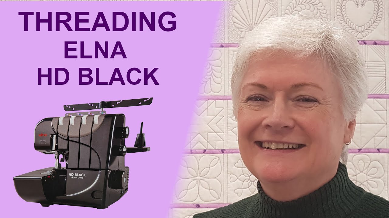 Elna HD Black 793Y4 | Threading