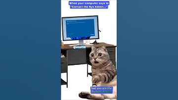 System Administrator #funny #funnyshorts #technology #computer #memes #system #admin #funnymemes