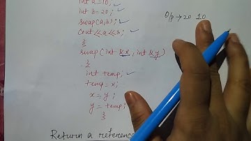 call by reference in c++ in hindi | Object Oriented C++ | Lec-41 | Niharika panda