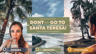Costa Rica’s Top 3 surf and adventure locations | Don't only go to Santa Teresa | Ep23