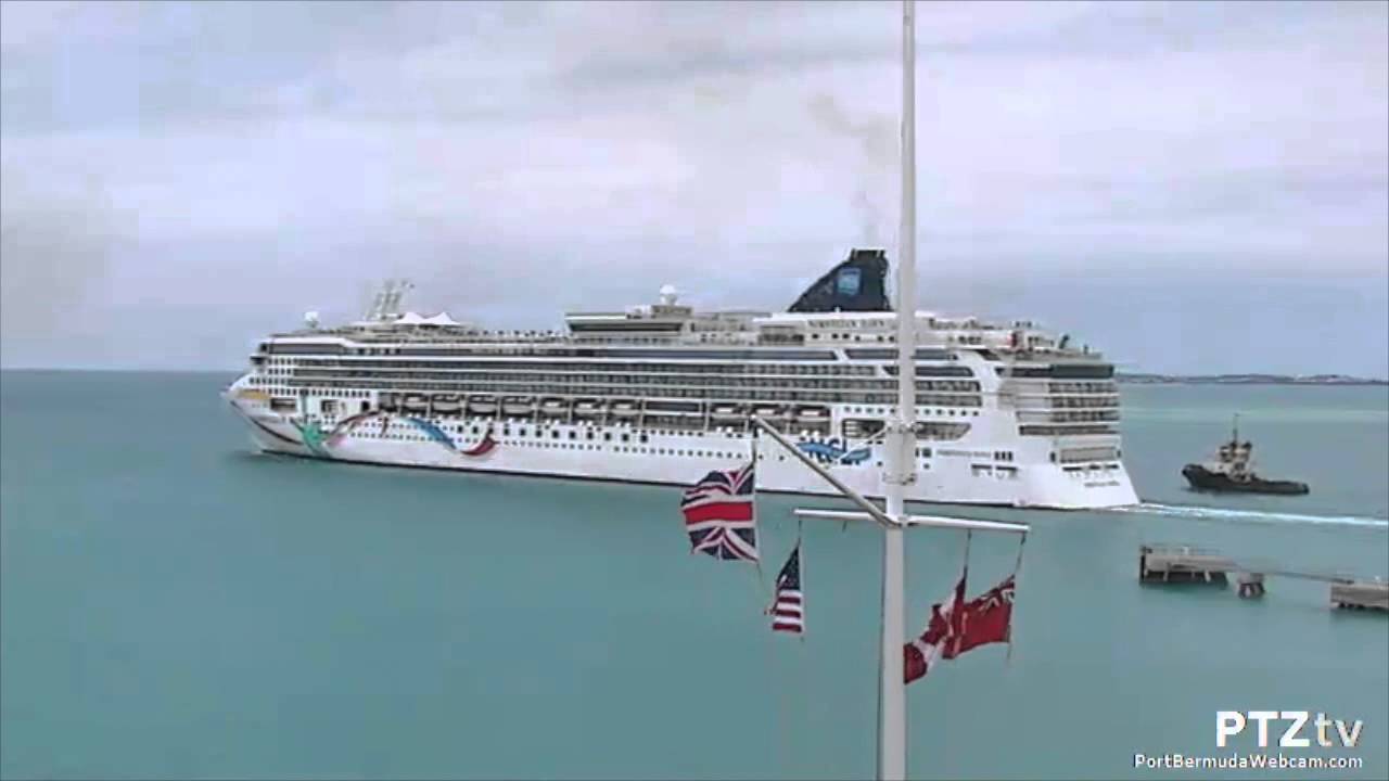 NORWEGIAN DAWN's 2nd Departure from Bermuda 5/20/2015
