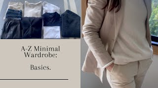 Minimal Wardrobe A-Z: Basics