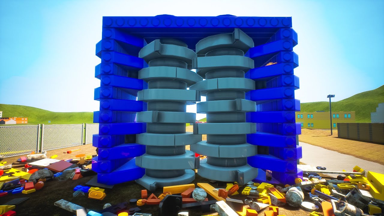 Vertical Lego Shredder #2 | Brick Rigs