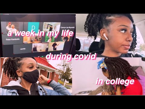 a week in my life in college during covid-19 || UMD