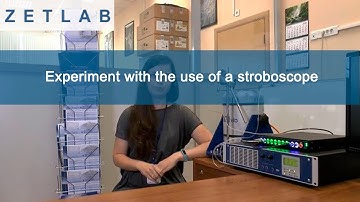 Experiment with the use of a stroboscope (English subtitles)
