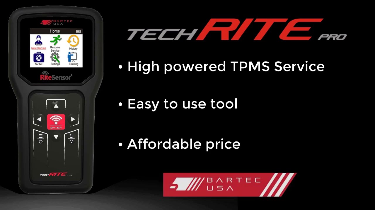 TPMS, Tire Pressure Monitoring Systems, Bartec USA