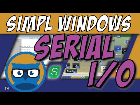 Crestron SIMPL Windows Serial IO Symbol Tutorial