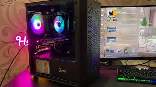 Игровой ПК "Мечта школьника" за 36000 рублей. Intel 10100f GTX1650 Powercase mistral micro z3b mesh.
