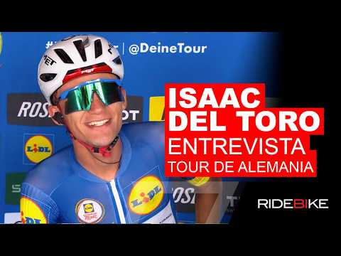 INTERVIEW - 🚴🇲🇽 Isaac del Toro Champion - Deutschland Tour