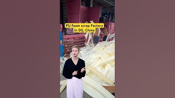 Shredded PU foam scrap infill material #pufoamscrap #polyurethanebinder #PUtrimfoam #shreddedfoam