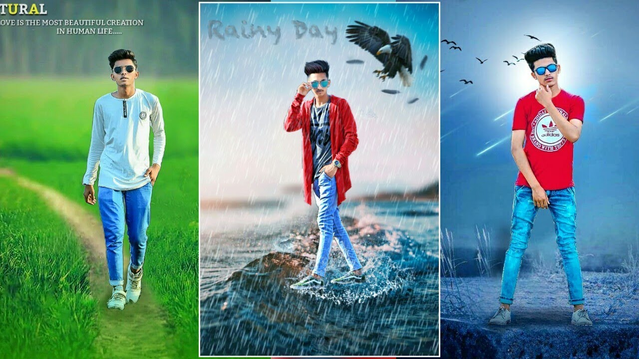 Happy Monsoon Season Photo Editing |Best Rain Day Special Photo Edit